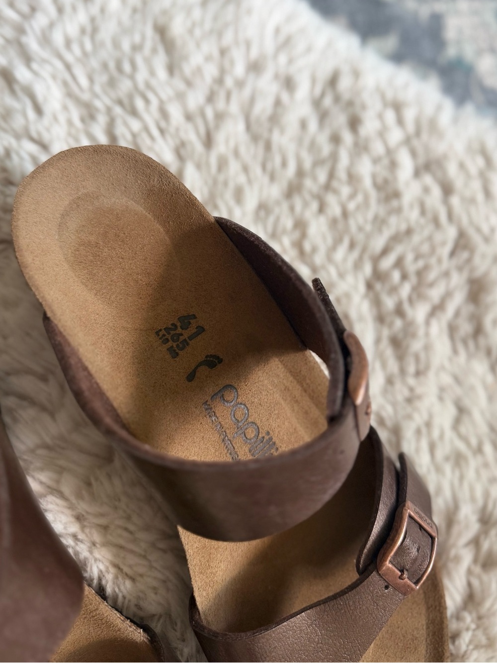 Birkenstock Papillio Dorothy Wedge - Bronze 41 - Picture 5 of 14